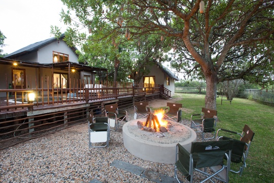 Ngama Bush House self-catering exclusive accommodation in private nature located close to Kruger National Park