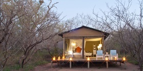 Safari Tent at Ngama Lodge
